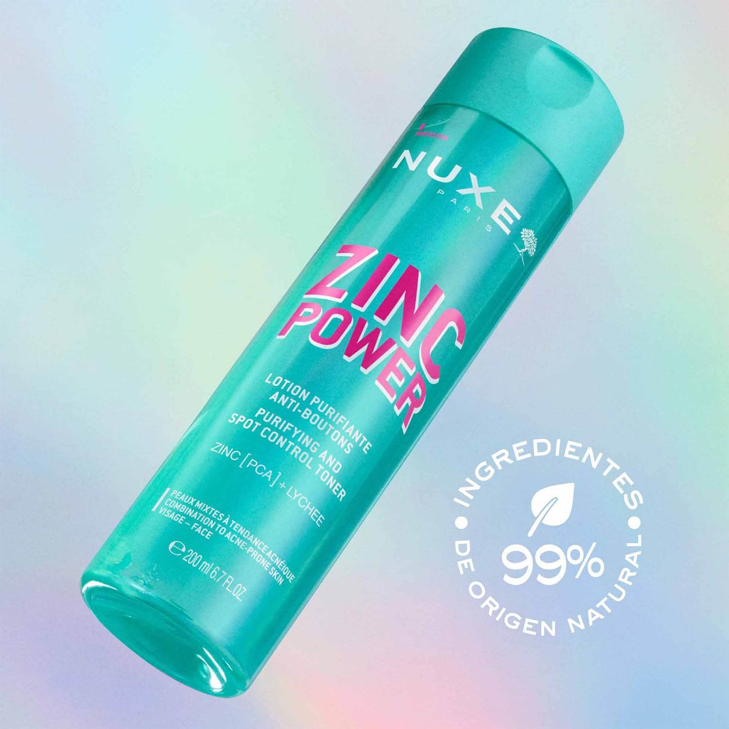 ZINC POWER- TONIC LOTION (TÓNICO PURIFICANTE Y CONTROL DE BROTES)